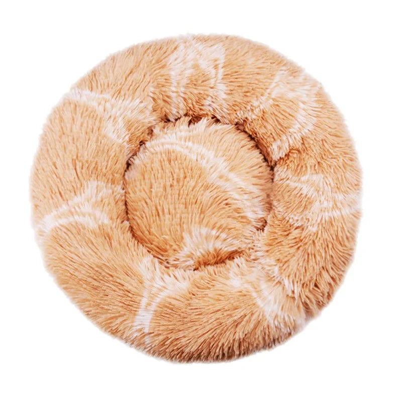 NovaZone Round Plush Pet Bed — 6 Sizes, Ultra Soft