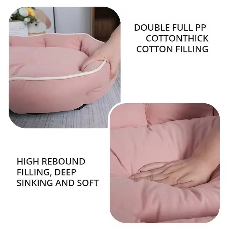 NovaZone Deluxe Pet Sofa Bed — Cozy Sleep Space for Dogs & Cats