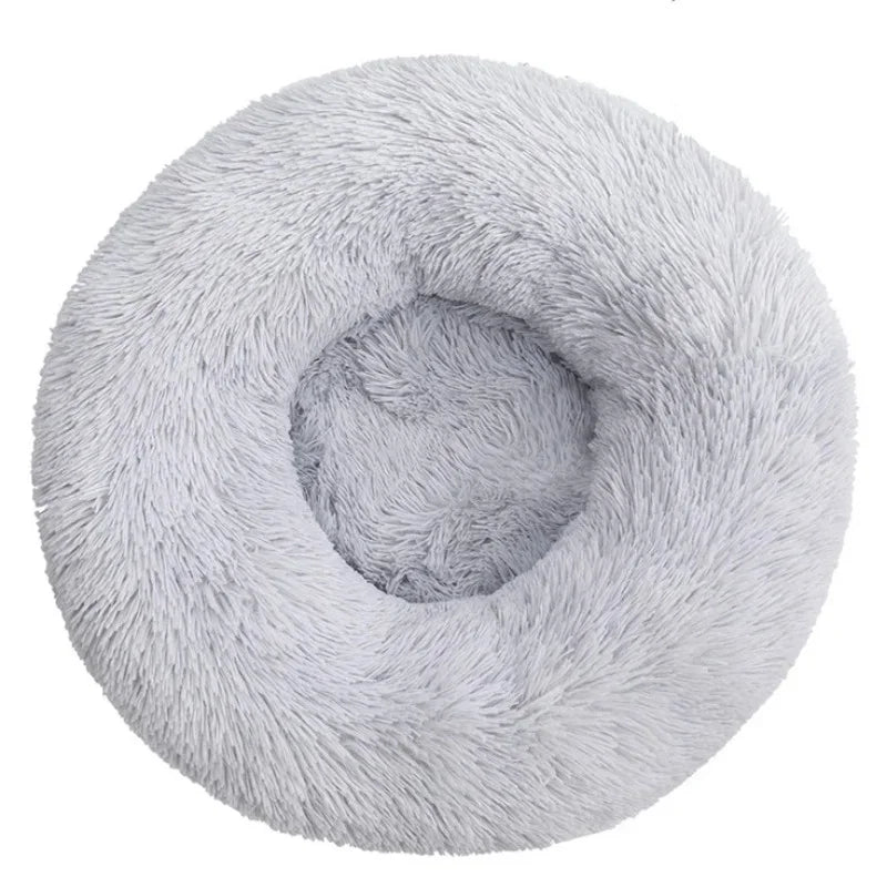 NovaZone Round Plush Pet Bed — 6 Sizes, Ultra Soft