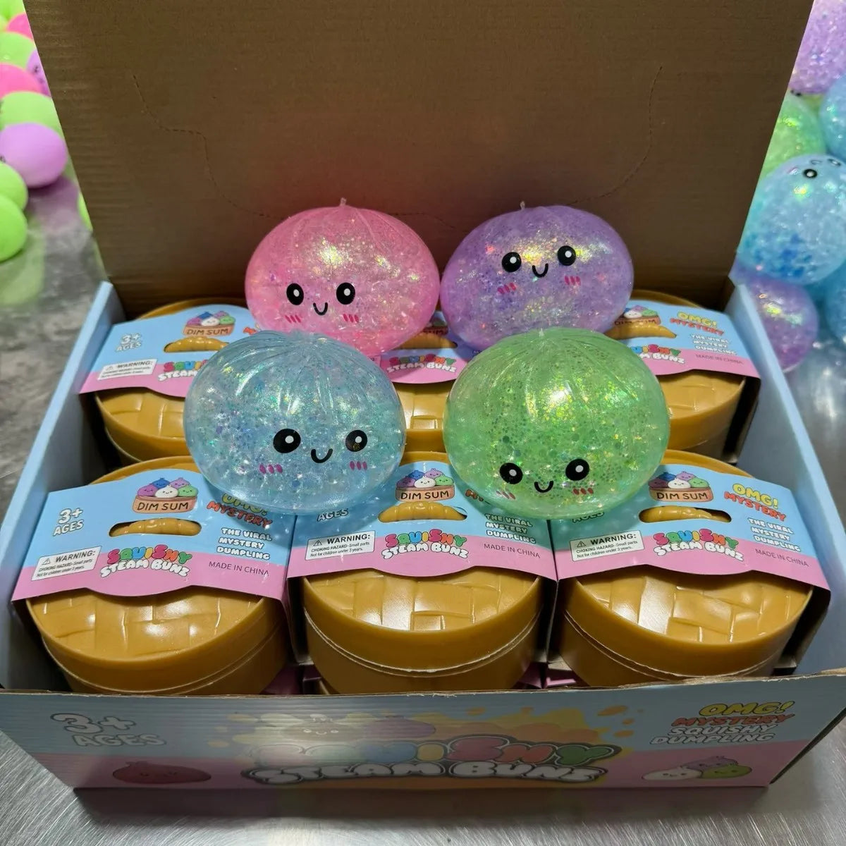 NovaZone Colorful Squishy Squeeze Ball — Fun Stress Relief Toy