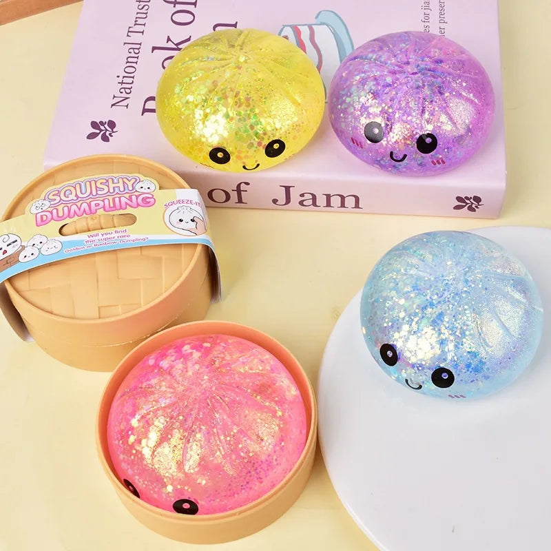 NovaZone Colorful Squishy Squeeze Ball — Fun Stress Relief Toy