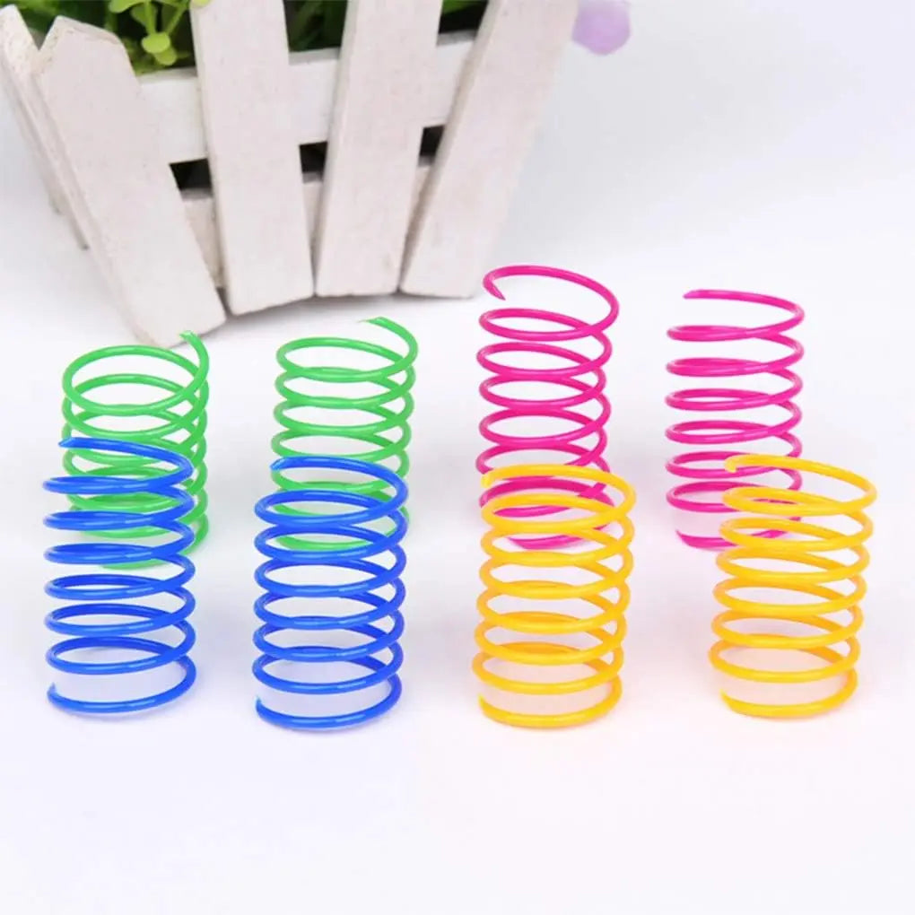 Cat Spring Coil Toys 200 Pack — The Ultimate Cat Entertainment Set