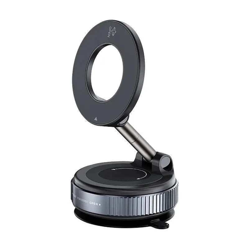 Rotating Magnetic Phone Holder – Universal Suction Stand for Car & Home