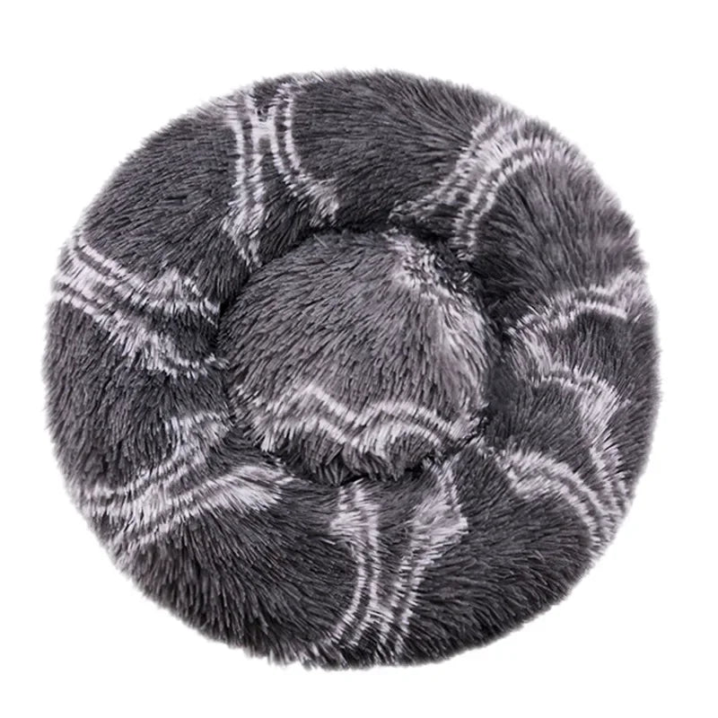 NovaZone Round Plush Pet Bed — 6 Sizes, Ultra Soft