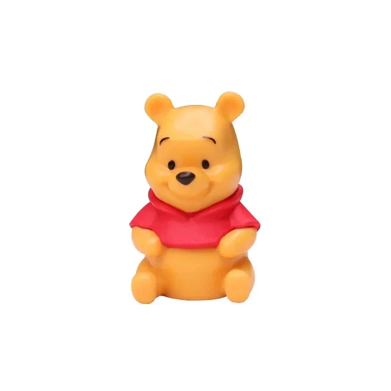 10pcs/set Cartoon Winnie The Pooh Action Figure Toy Pooh Bear Tigger Eeyore Piglet Action Figure Dolls Toy For Kids Gifts