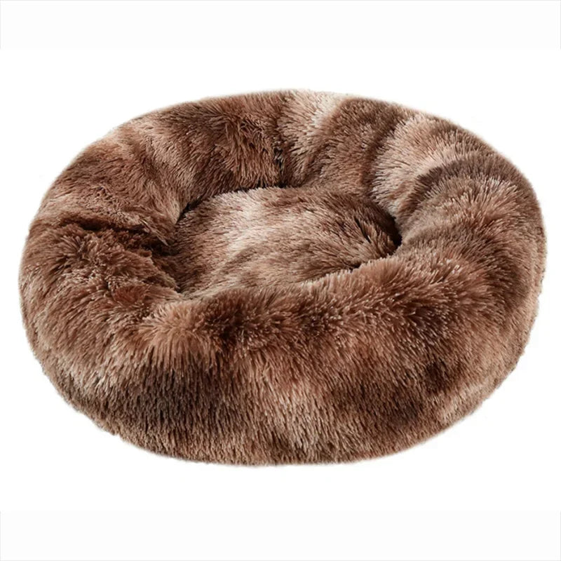 NovaZone Round Plush Pet Bed — 6 Sizes, Ultra Soft