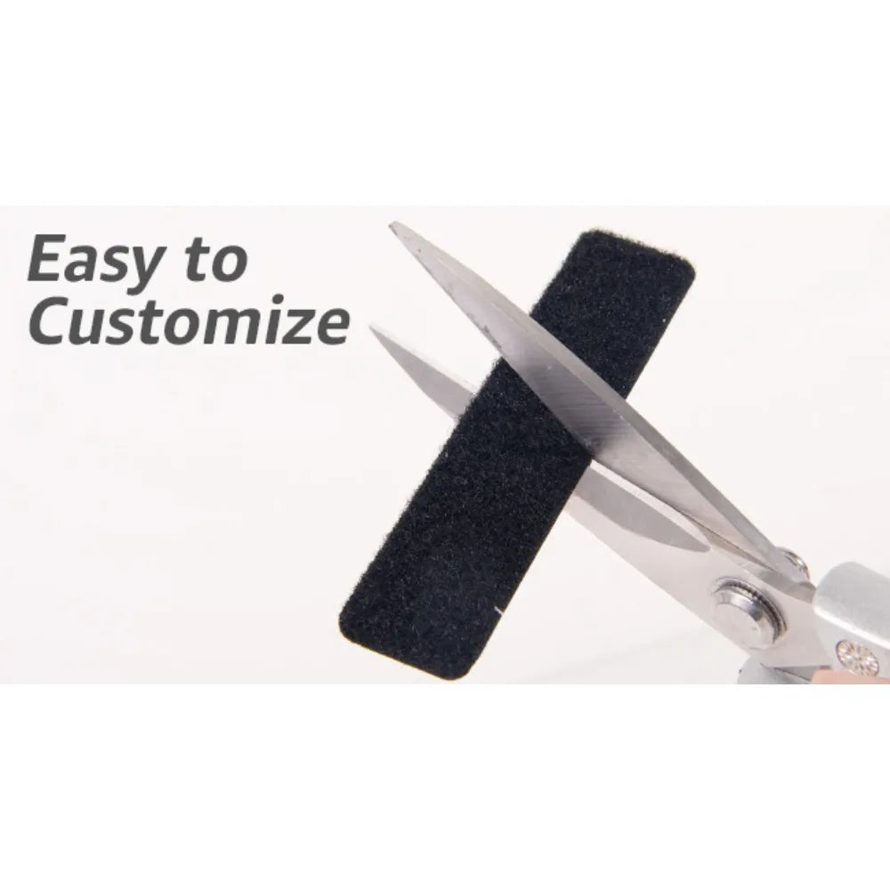 10Pcs Strong Self-Adhesive Hook and Loop Fastener Tape Rectangle Nylon Sticker Adhesive Tape With Strong Glue For DIY CraftNylon