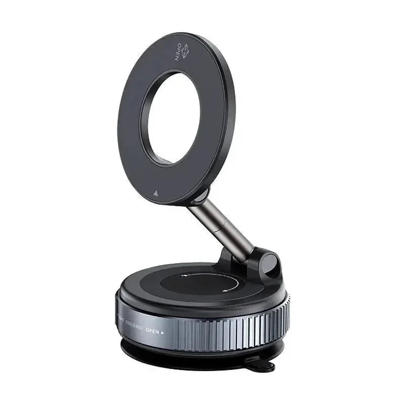 Rotating Magnetic Phone Holder – Universal Suction Stand for Car & Home