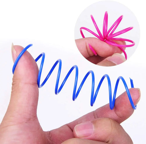 Cat Spring Coil Toys 200 Pack — The Ultimate Cat Entertainment Set