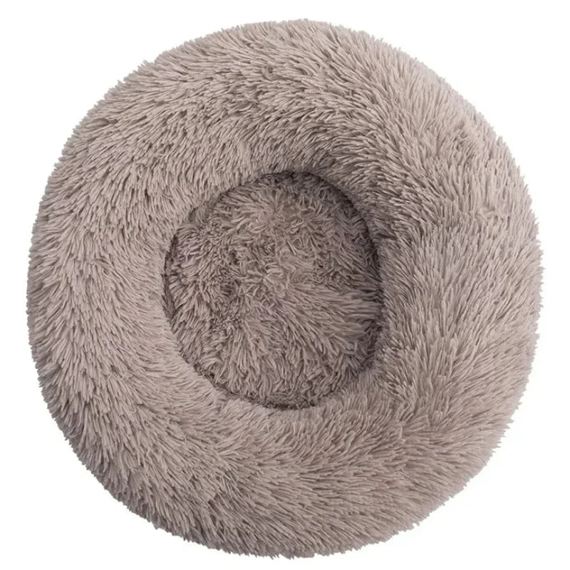 NovaZone Round Plush Pet Bed — 6 Sizes, Ultra Soft