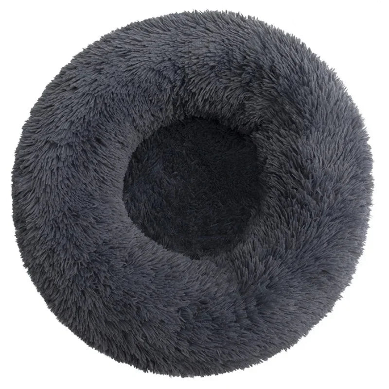 NovaZone Round Plush Pet Bed — 6 Sizes, Ultra Soft