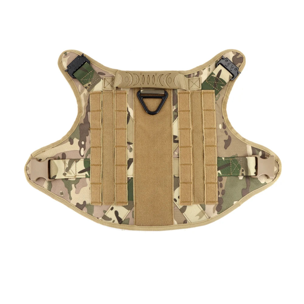 Tactical Military Dog Harness & Leash Set for Large Dogs — Training, Walking & Hunting