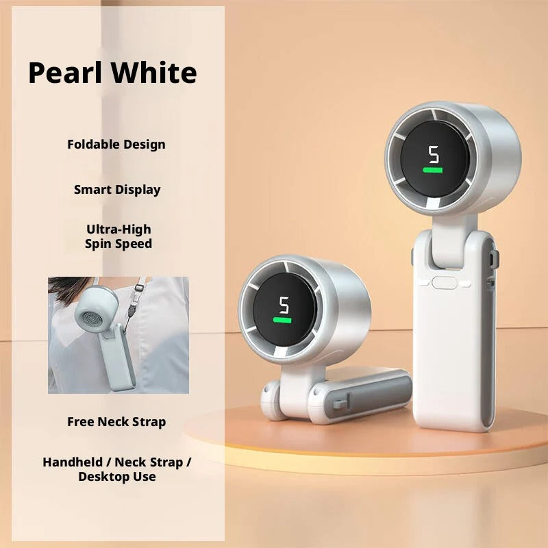 Digital Display High Speed Small Handheld Fan USB